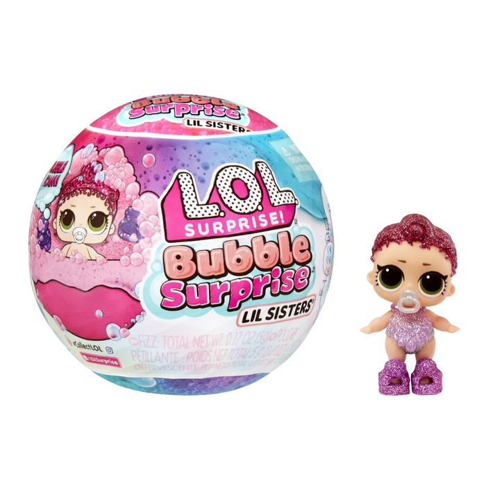 Кукла в шаре Сестричка Bubble, L.O.L. SURPRISE, с аксессуарами
