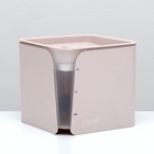 Фонтанчик для животных Carno, 2 л, с датчиком воды и фильтром, 18х16 см 2 л, розовый - фото 320167539