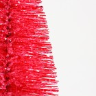 Новогодний декор «Ёлка в розовом цвете с блёстками», 8 × 8 × 15 см - Фото 2