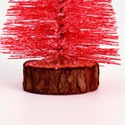 Новогодний декор «Ёлка в розовом цвете с блёстками», 8 × 8 × 15 см - Фото 4