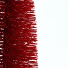 Новогодний декор «Ёлка в красном цвете с блестками» 8 × 8 × 20 см - фото 3299245