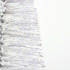 Новогодний декор «Ёлка в белом цвете с блёстками» 8 × 8 × 20 см - фото 3910404