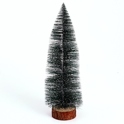 Декор новогодний «Ёлочка зелёная в снегу», высота 40 см