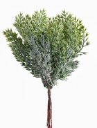 Еловая ветка декоративная «Зимнее волшебство. Можжевельник блеск», 15 см 9698929