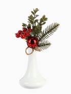 Еловая ветка декоративная «Зимнее волшебство. Грёзы», 23 см - Фото 6