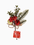 Еловая ветка декоративная «Зимнее волшебство. Грёзы», 23 см - Фото 7