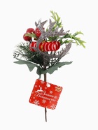 Еловая ветка декоративная «Зимнее волшебство. Грёзы», 18 см 9698950