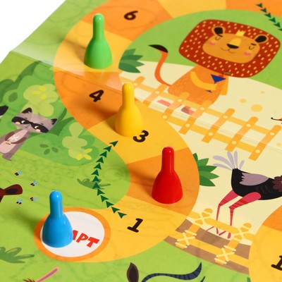 Настольная игра Десятое Королевство «Веселые ходилки», 4 в 1