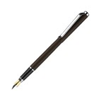 Ручка подарочная, перьевая Luxor "Rega", чернила синие, графит, в футляре - фото 24422337