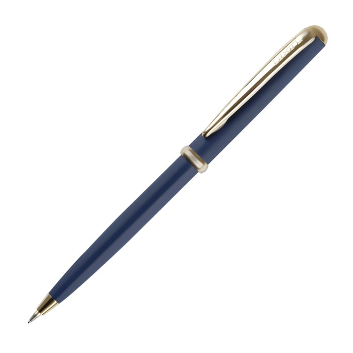Ручка подарочная, шариковая Luxor "Venus", чернила синие, кнопочный механизм, в футляре - Фото 1