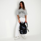 Рюкзак школьный молодёжный Storm, 29х12х37, отдел на молнии, н/карман, чёрный - фото 24260696