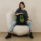 Рюкзак школьный молодёжный Teddy, 29х12х37, отдел на молнии, н/карман, чёрный - фото 24260717