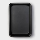 Противень Доляна «Жаклин. Прямоугольник», 30×20×5 см, антипригарное покрытие, цвет чёрный - Фото 2