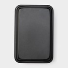 Противень Доляна «Жаклин. Прямоугольник», 30×20×5 см, антипригарное покрытие, цвет чёрный - Фото 3