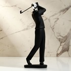 Сувенир полистоун "Игрок в гольф" 7,5*10*28 см - фото 1207060