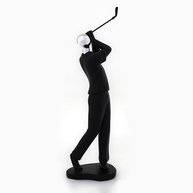 Статуэтка полистоун «Игрок в гольф» 7,5 х 10 х 28 см