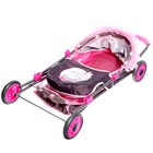 Коляска для кукол «Сладкий зайчик» универсальная, с корзиной и сумкой - Фото 10