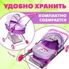 Коляска для кукол «Любимый малыш» универсальная, с корзиной - Фото 6