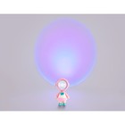 Атмосферная светодиодная настольная лампа с сенсорным выключателем Ambrella light, Desk, DE8244, LED, 3 Вт, 225Lum, RGB, цвет розовый - Фото 5