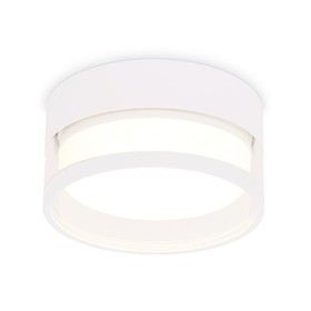 Накладной светильник с акрилом Ambrella light, GX53 Acrylic tech, TN5505, GX53, цвет белый песок, прозрачный