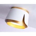 Светильник накладной со сменной лампой Ambrella light, Techno family, TN71221, GX53, цвет белый, золото - Фото 4