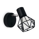 Спот накладной с выключателем в стиле лофт Ambrella light, Traditional, TR8620, E27, цвет чёрный, хром - Фото 2