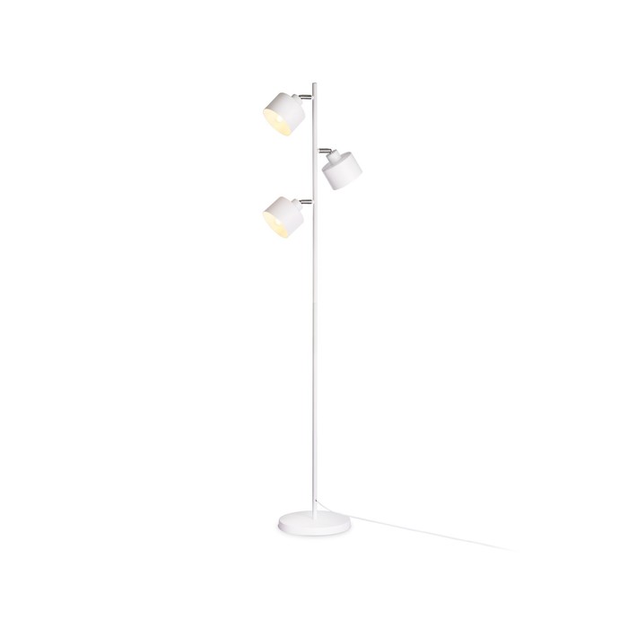 Напольный светильник со сменной лампой в стиле лофт Ambrella light, Traditional, TR8154, 3хE27, цвет белый - Фото 1