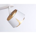 Спот настенно-потолочный поворотный со сменной лампой Ambrella light, Techno family, TN71229, 2хGX53, цвет белый, золото - Фото 4