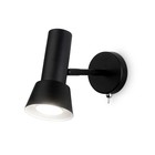 Настенный светильник с выключателем и сменной лампой TA13129, GU10, 12Вт, цвет чёрный - фото 4129305
