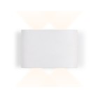 Настенный светодиодный светильник FW142, 4Вт, 120х80х40 мм, цвет белый песок - фото 4129546