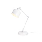 Настольная лампа в стиле лофт TR8152, E27, 40Вт, 350х156х455 мм, цвет белый - фото 4129864
