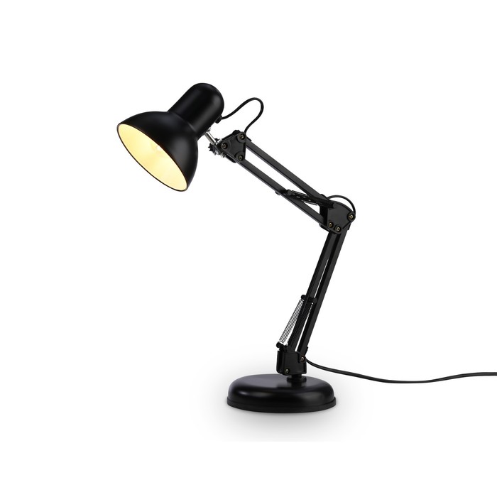 Настольная лампа со сменной лампой Ambrella light, Desk, DE7716, E27, цвет чёрный - фото 1907843424