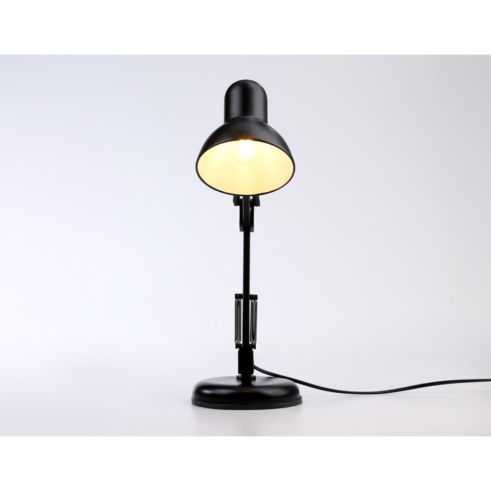 Настольная лампа со сменной лампой Ambrella light, Desk, DE7716, E27, цвет чёрный - фото 1907843426