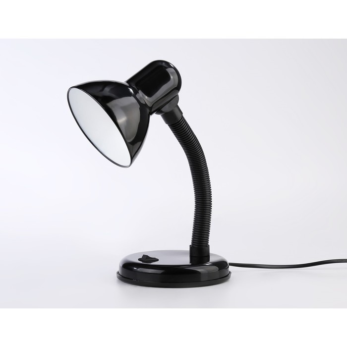 Настольная лампа со сменной лампой E27 с выключателем Ambrella light, Desk, DE7704, E27, цвет чёрный - фото 1907843444