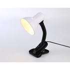 Настольная лампа со сменной лампой E27 с прищепкой Ambrella light, Desk, DE7707, E27, цвет белый - Фото 2