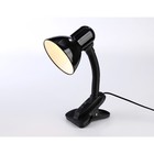 Настольная лампа со сменной лампой E27 с прищепкой Ambrella light, Desk, DE7710, E27, цвет чёрный - Фото 2