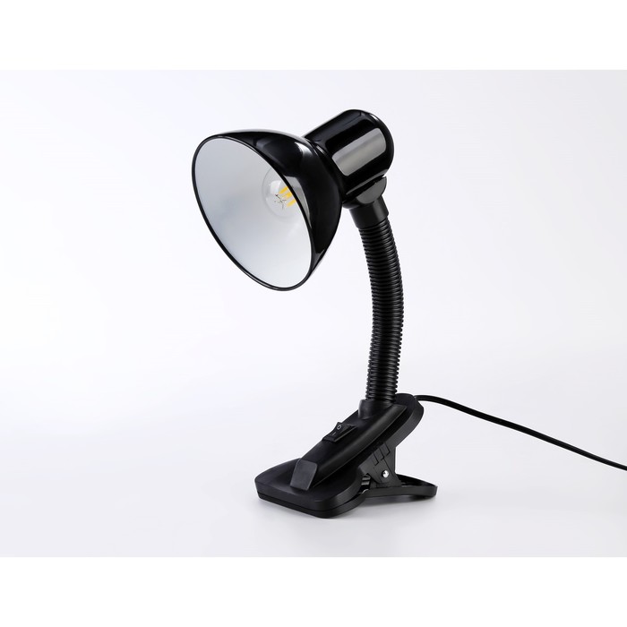 Настольная лампа со сменной лампой E27 с прищепкой Ambrella light, Desk, DE7710, E27, цвет чёрный - фото 1907843451