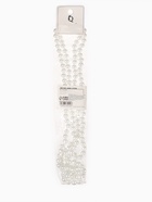 Бусы «Классика» шар №8, белые, L=140 см - Фото 5