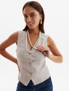 Бусы «Классика» шар №8, белые, L=140 см 897184