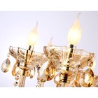 Подвесная классическая люстра с хрусталём Ambrella light, Classic, TR4907, 8хE14, цвет золото - Фото 4