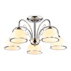 Люстра подвесная Ambrella light, Traditional, TR3182, 5хE27, цвет хром - Фото 1