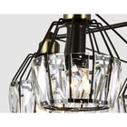 Люстра подвесная с хрусталём Ambrella light, Traditional, TR5870, 5хE14, цвет темный кофе, бронза - Фото 3