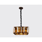 Люстра подвесная с хрусталём Ambrella light, Traditional, TR5150, E14, цвет кофе - Фото 5