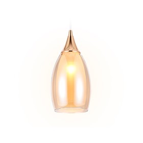 Светильник подвесной Ambrella light, Traditional, TR3543, 1хE14, цвет золото