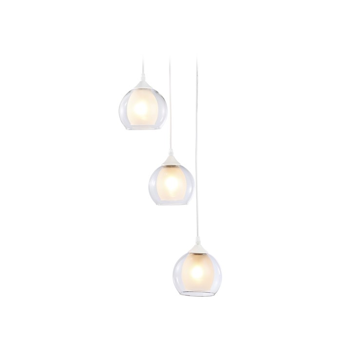 Светильник подвесной Ambrella light, Traditional, TR3540, 3хE27, цвет белый