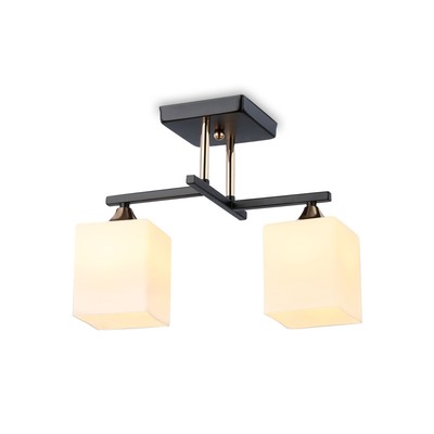 Светильник подвесной Ambrella light, Modern, TR303112, 2хE27, цвет чёрный, золото