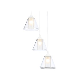 Светильник подвесной Ambrella light, Modern, TR3553, 3хE27, цвет белый