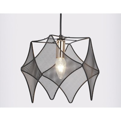 Светильник подвесной в стиле лофт Ambrella light, Traditional, TR8421, E14, цвет чёрный, золото