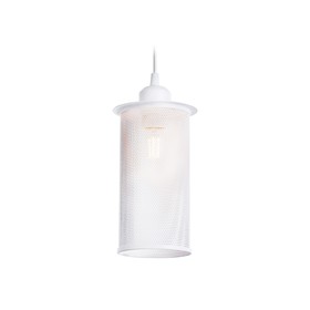 Светильник подвесной в стиле лофт Ambrella light, Traditional, TR8161, E27, цвет белый