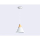 Светильник подвесной в стиле лофт Ambrella light, Traditional, TR8195, E27, цвет белый, светлое дерево - Фото 4